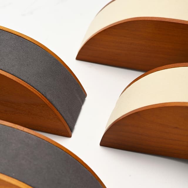 Thumbnail 4 de Papten Joyero de Madera con Cadenas 👜 2 Piezas Organizador de Joyas