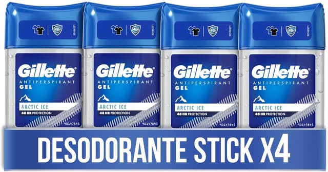 Imagen de Gillette Clear Gel Artic Ice 4x70 ml en OfertitasTOP