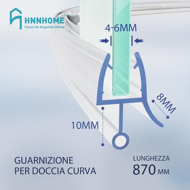 Detalle 2 de Gocciolatoio doccia vasca 870 mm