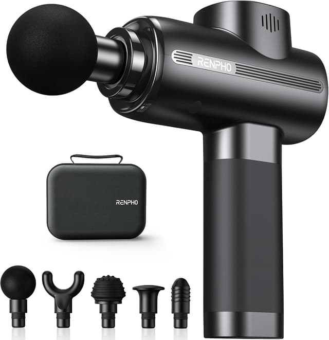Imagen de RENPHO Massage Gun 3200 RPM deep tissue massager en OfertitasTOP