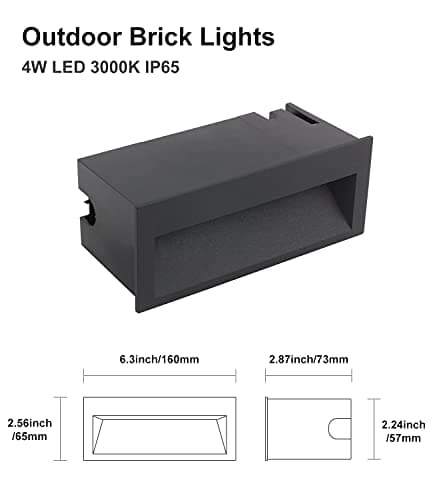 Thumbnail 2 de DAWALIGHT LED Empotrable Exterior 4W IP65 Gris Oscuro