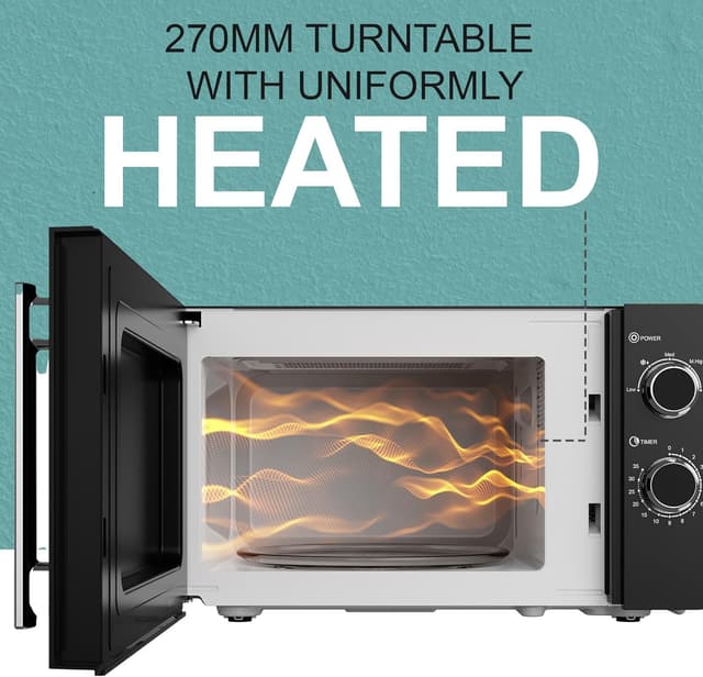 Thumbnail 5 de Belaco 800W Microwave 20L, 10 Power Levels