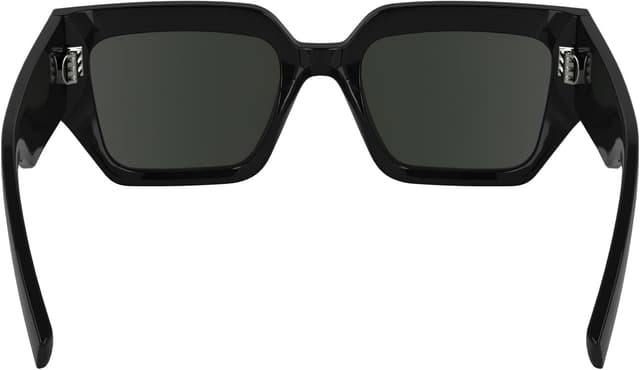 Detalle de KARL LAGERFELD Occhiali Donna in plastica bioinyettata, montatura rettangolare modificata (taglia M)