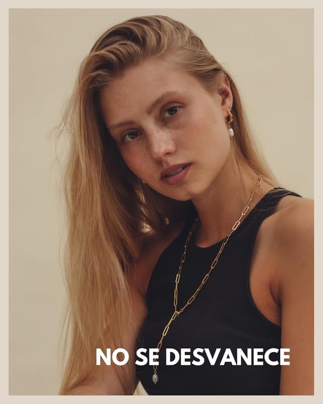 Detalle 1 de Pendientes Perla colgante 13,7 mm