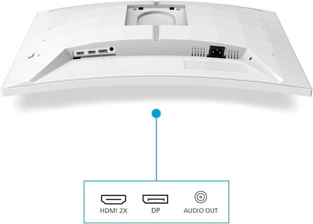 Detalle 2 de Philips Evnia 32M2C5501 32 inch QHD curved monitor