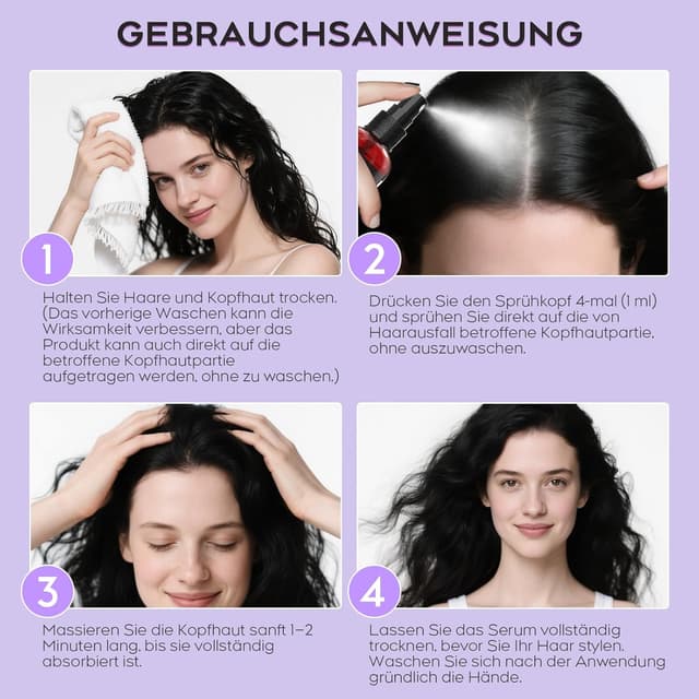 Thumbnail 3 de Voltuno Haarwachstum Serum Spray 60 ml