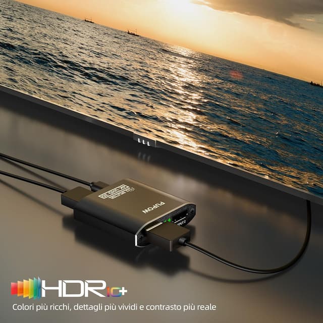 Thumbnail 5 de Pupow Sdoppiatore HDMI alluminio 1x2