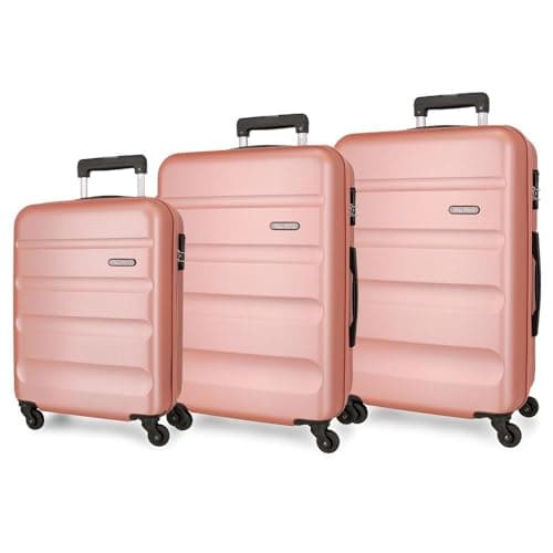 Detalle de Roll Road Flex Maletas juego 182L Nude