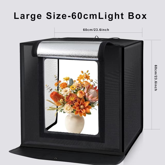 Detalle 2 de PULUZ Fotobox 60 x 60 cm für Produktfotos