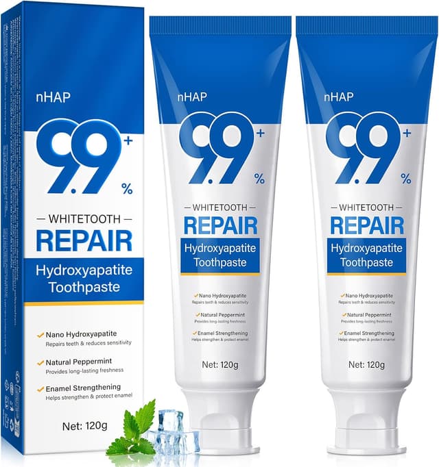 Imagen de 9.9% Hydroxyapatite Toothpaste, 2-Pack ⚙ en OfertitasTOP