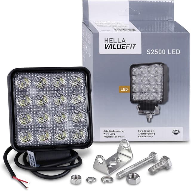 Detalle de HELLA VALUEFIT 1GA 357 LED Faro 2500 lm