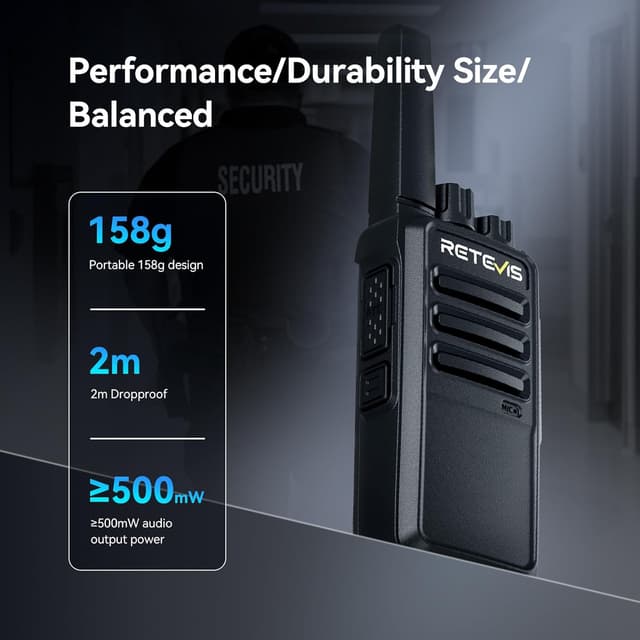 Thumbnail 1 de Retevis RT68 6‑pack FRS walkie talkies