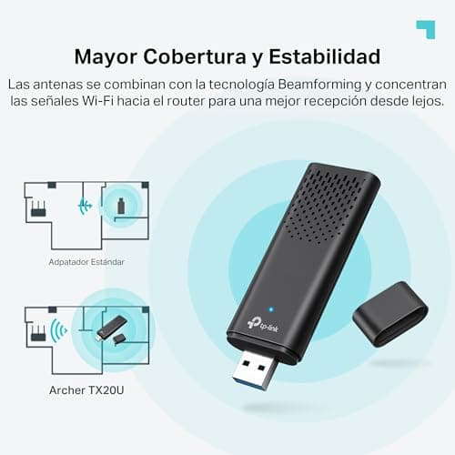 Thumbnail 7 de TP-Link Archer TX20U AX1800 Wi‑Fi USB Adapter