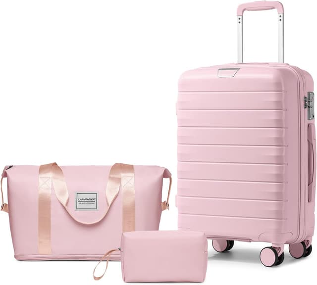 Detalle de LARVENDER Luggage Sets 20-inch Carry-On