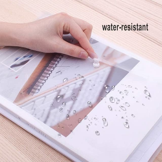 Detalle 2 de A5 Plastic Wallets Clear 30-pack document folders
