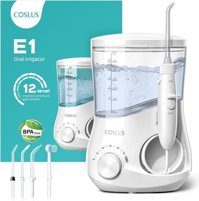 Detalle de COSLUS Electric Water Flosser 12-pressure 🚰