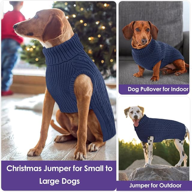 Thumbnail 6 de AOFITEE Small Dog Jumper Blue S