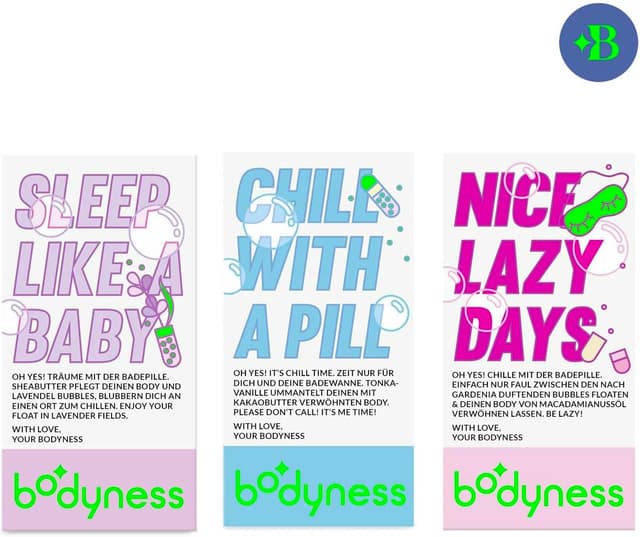 Thumbnail 5 de Craze BODYNESS Pack 9 Bombas Chill Pill