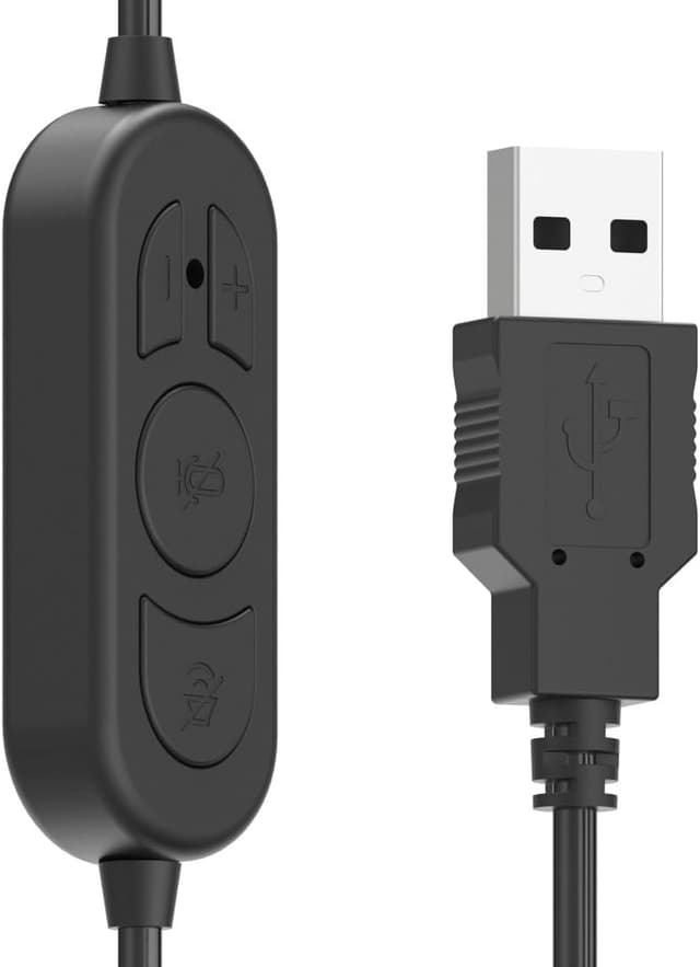 Detalle 2 de Hama HS-USB300 V2 USB Headset 2m