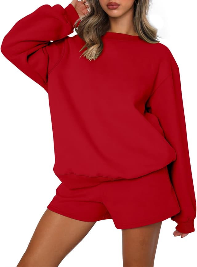 Detalle 2 de CHICZONE women’s crew neck sweatshirt pullover (cotton–polyester blend)