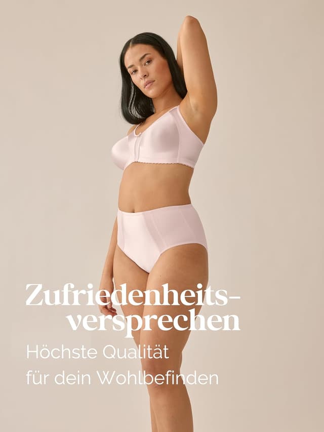 Detalle 2 de Naturana Minimizer BH ohne Bügel (Cup B–G) – mit extra breiten Trägern für spürbaren Halt