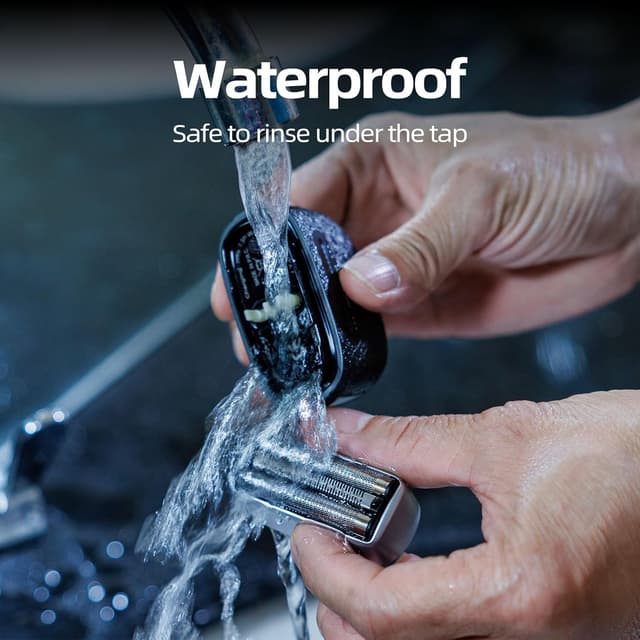 Thumbnail 4 de Mini Mens Electric Razor 90 Min Runtime — Foil Shaver 🪒