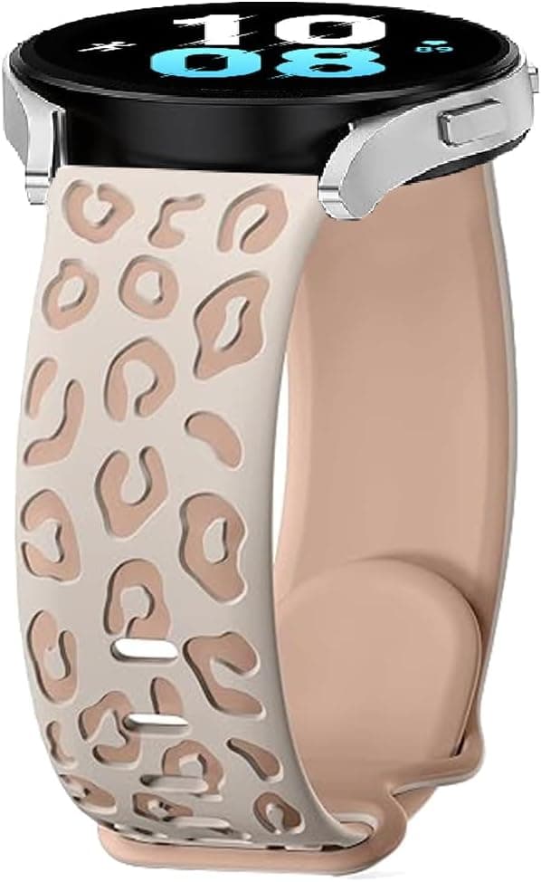 Detalle de BYISYUE Leopard Replacement Band (20mm) for Amazfit GTR Mini/GTR 42mm/GTS 4/4 Mini & more