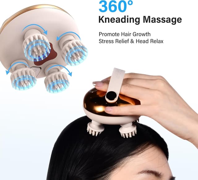 Thumbnail 6 de arboleaf Kopfmassagegerät 8 Köpfe 💆