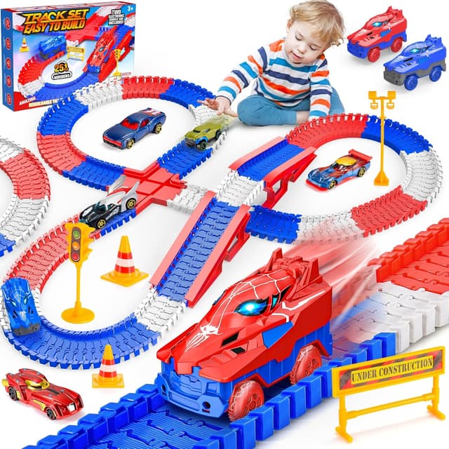 Detalle de Toyokid Spider Construction Race Tracks 234 pcs