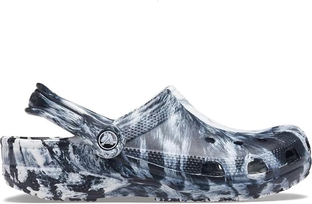 Detalle 2 de Crocs Classic Marbled Clog zueco 36/37 EU, blanco