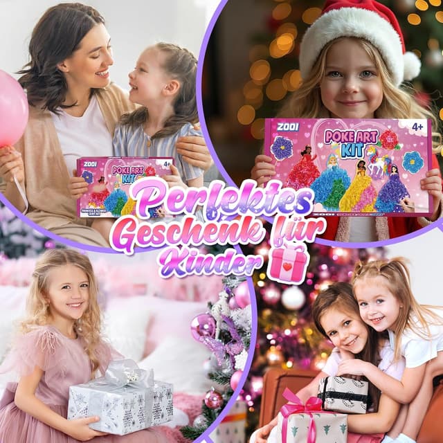 Detalle 2 de ZOOI Prinzessin DIY Bastelset ab 6 Jahren