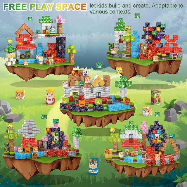 Thumbnail 1 de Crifeton Construction magnétique 220 pièces 🧩