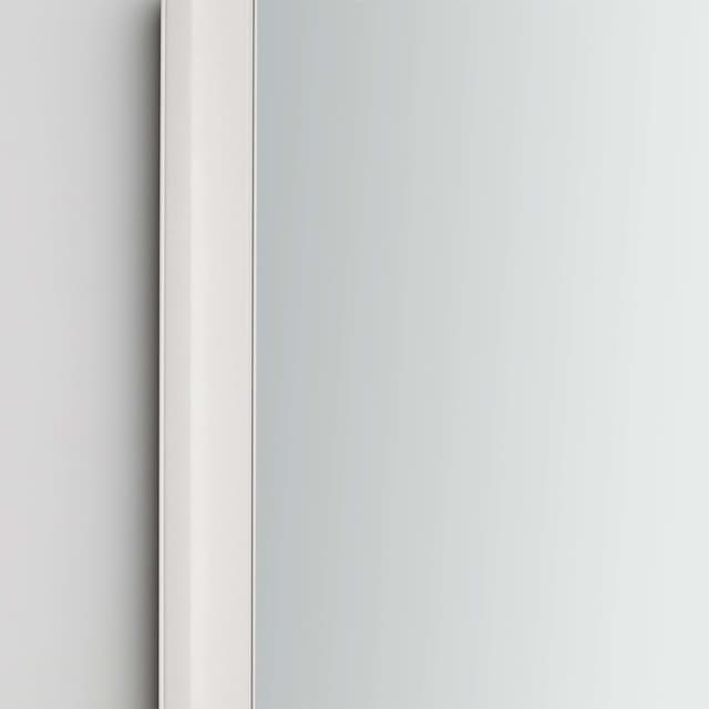 Detalle 1 de Profiltek Hit HI-210 Mampara de ducha frontal con puerta corredera y panel fijo (vidrio templado 6 mm)