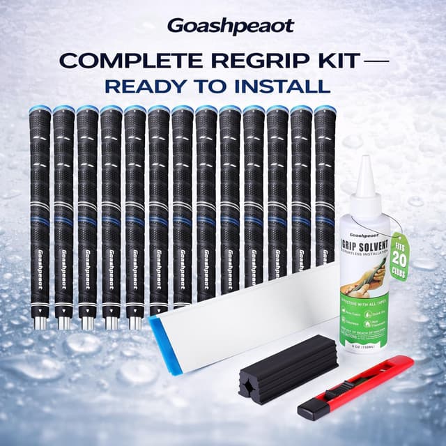 Detalle 2 de Goashpeaot Wrap Golf Grips 13-Pack with Golf Grip Kit