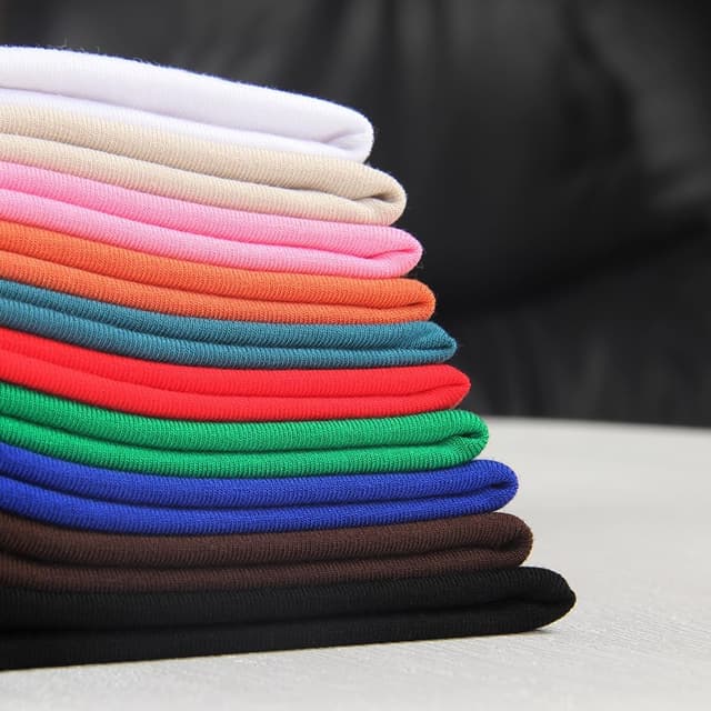 Thumbnail 6 de GEMBERA Women’s Stretchy Ribbed High Neck Short Sleeve Gym Top (Rayon/Spandex)