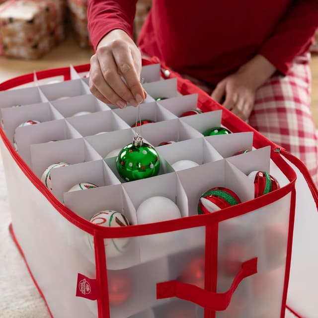 Thumbnail 6 de Christmas Village Storage Cube Bag for 112 Ornaments 🎄