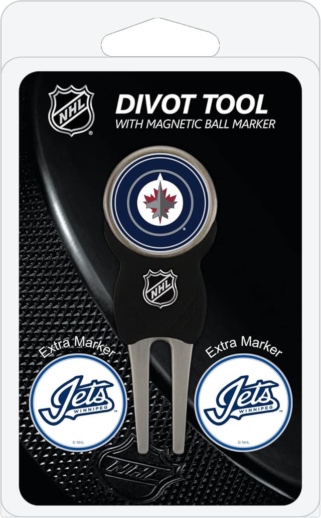 Detalle 2 de Team Golf NHL Divot Tool Pack with 3 Golf Ball Markers (Unisex)