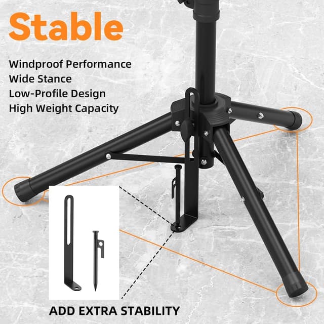 Thumbnail 6 de futrue-wolker Starlink Gen 3 tripod stand with angle-adjustable mounting kit