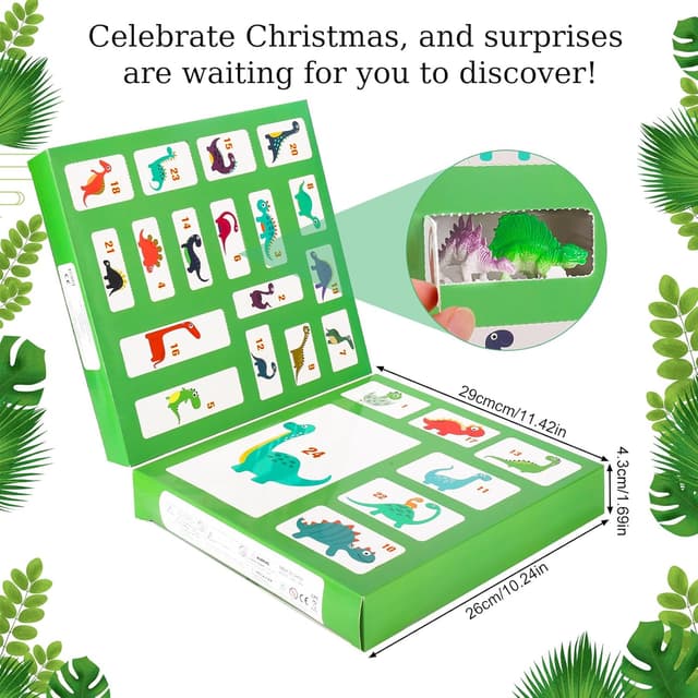 Detalle 2 de OKYUK Dinosaurier Adventskalender