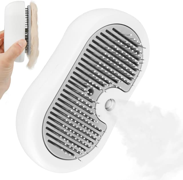 Detalle de Nepfaivy Katzenbürste mit Dampf, wiederaufladbar