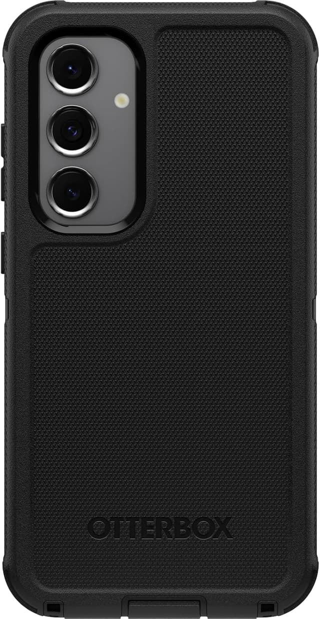 Detalle 2 de Coque OtterBox Defender pour Samsung Galaxy S24 FE – antichoc ultra-robuste, bords surélevés et support anti-chute