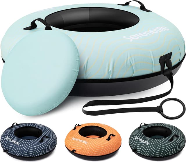 Imagen de SereneLife Luge Gonflable 100 cm pour neige en OfertitasTOP