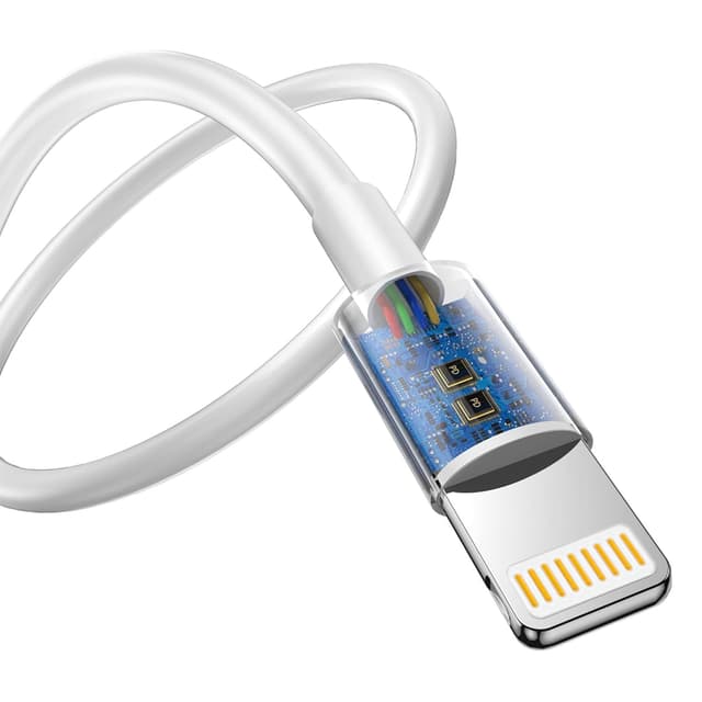 Detalle 2 de JJCALL USB‑C to Lightning cable 3ft pack (2)