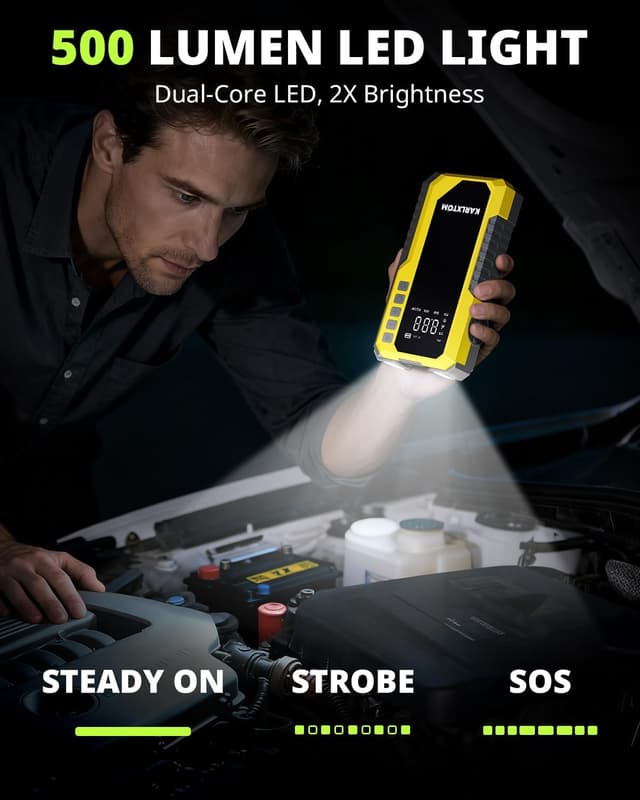 Thumbnail 4 de Karlxtom 4500A Jump Starter with 190 PSI Compressor