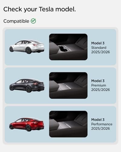 Detalle 2 de Spigen Tesla Model 3 Highland 2024 emblema anteriore adesivo auto