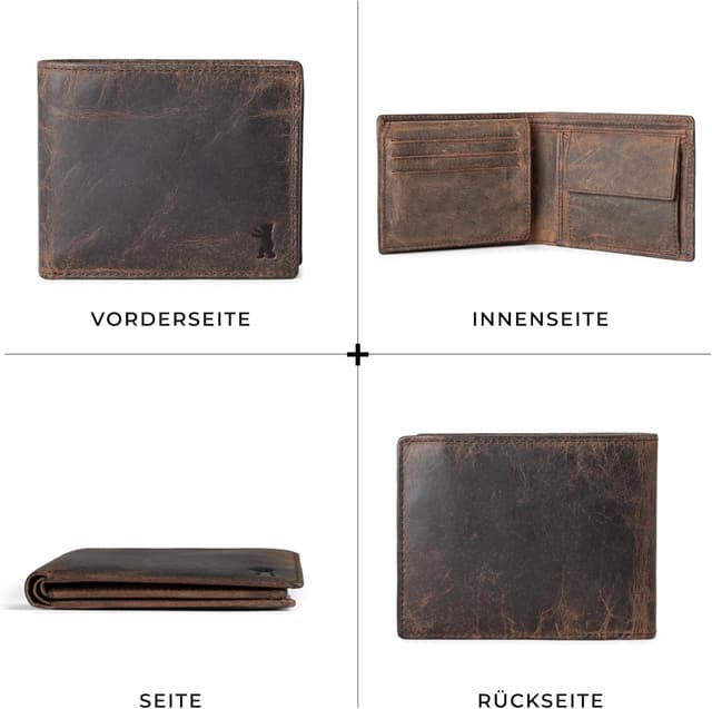 Thumbnail 6 de Berliner Bags Peter Geldbörse mit RFID Braun