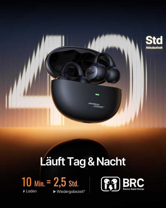 Thumbnail 4 de Baseus Inspire XC1 Open‑ear Kopfhörer 40 Std.