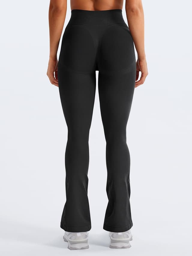 Detalle de YEOREO Women's Mini Flare Butt-Lifting Leggings