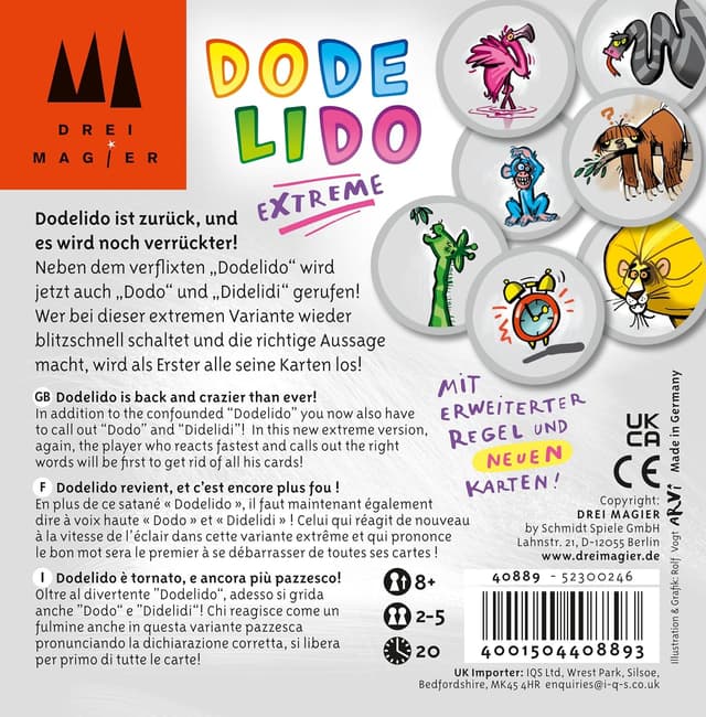 Detalle 2 de Schmidt Spiele 40889 Dodelido Extreme