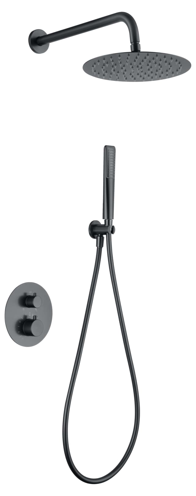 Detalle de Imex Nápoles conjunto ducha termostático 1,5 m
